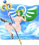 palutena from kid icarus by sarukaiwolf