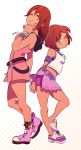  ass big_ass big_breasts breasts dual_persona female kairi kingdom_hearts kingdom_hearts_ii looking_at_viewer smile wink 