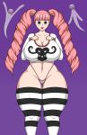  big_breasts breasts cleavage erect_nipples female ghost ghosts lorenst01 nipples one_piece perona solo 