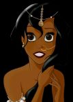  black_hair dark_skin disney disney_princess edit indian jewelry mermaid princess_ariel the_little_mermaid 