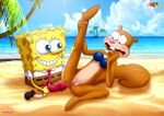 bbmbbf blushing dildo fur34 fur34* furry palcomix sandy_cheeks sponge spongebob spongebob_squarepants squirrel swollen_pussy