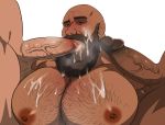 3_boys 3_humans 3_males 3boys 3males beard cum cum_in_mouth cum_on_body cum_on_chest cum_on_face cumming cumming_penis drinking_cum eating_cum fellatio male male/male male_human male_only mature mature_male nude oral penis sex threesome trio yaoi