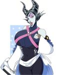 aqua_(kingdom_hearts) big_ass big_breasts cosplay curvy disney kingdom_hearts maleficent mature mature_female sleeping_beauty