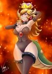 bowser from super mario bros. by carlo7542