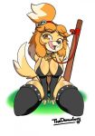 isabelle (animal crossing) from animal crossing