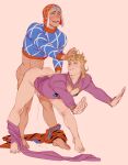 gay giorno_giovanna golden_wind guido_mista jojo's_bizarre_adventure yaoi