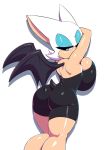 1girl ass rouge_the_bat sega sonic_(series)
