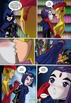 comics-toons dc_comics kid_flash palcomix raven_(dc) teen_titans