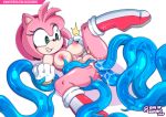  &lt;3_eyes 1girl 2018 ambiguous_fluids amy_rose anal anal_penetration anthro blush boots clitoris consensual_tentacles double_penetration eyelashes footwear gloves green_eyes grin hairband hedgehog looking_down looking_pleasured mostly_nude nipple_pinch one_leg_up penetration pussy pussy_juice sega skajrzombie smile spread_legs spreading stomach_bulge tentacle vaginal vaginal_penetration 