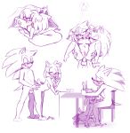 1boy 1girl 2018 amy_rose anal anger_vein annoyed anthro arm_support bent_over blanket bluechika blush breasts casual_sex chair closed_eyes doggy_position duo eating fellatio fork fur furry half-closed_eyes happy_sex hedgehog high_res kneel knife male/female multiple_scenes navel nipple_suck nipples nude one_eye_closed oral pancake pillow pussy pussylicking romantic_couple sega shampoo shower sink sitting slippers smile sonic_the_hedgehog stand_and_carry_position table toothbrush under_table wet