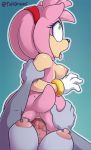 amy rose from sega by the other half