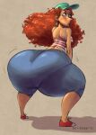 1girl ass big_ass big_butt big_hair bottom_heavy bubble_ass bubble_butt crop_top curly_hair disney earrings fat_ass fat_butt female female_only green_eyes huge_ass huge_butt inner_workings kate_(inner_workings) large_ass large_butt light-skinned_female light_skin long_hair looking_back massive_ass massive_butt pointy_nose sexy sexy_ass shaking_ass shaking_butt smelly_ass striped_shirt sun_hat tail-blazer thick_ass thick_thighs twerking wide_hips