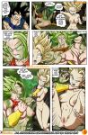  3_girls comic dragon_ball dragon_ball_super dragon_ball_super_:_the_battle_of_kefia_vs_goku dragon_ball_z multiple_girls 