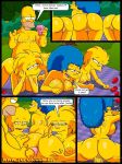 homer_simpson lisa_simpson maggie_simpson marge_simpson the_simpsons