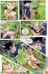  3_girls comic dragon_ball dragon_ball_super dragon_ball_super_:_the_battle_of_kefia_vs_goku dragon_ball_z multiple_girls 