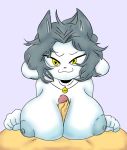  &#039; 1boy 1girl anonymous big_breasts breasts color_edit colored edit female_focus furry huge_breasts male male_pov nejtacoz58m8 nude outercourse paizuri pov simple_background solo_focus temmie temmie_(undertale) undertale undertale_(series) unseen_male_face video_game_character video_games white_fur yellow_eyes 