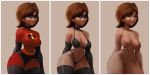  big_breasts blanclauz breasts disney helen_parr nipples pussy the_incredibles 