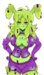 five_nights_at_freddy's five_nights_at_freddy's:_help_wanted five_nights_in_anime furry genderswap glitchtrap hare rabbit robot