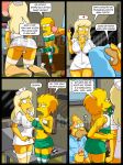  abraham_simpson lisa_simpson nurse tagme the_simpsons 