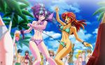 beach bra bra_pull equestria_girls fighting friendship_is_magic ice_cream long_hair mostly_nude my_little_pony outdoor outside panties panties_pull standing starlight_glimmer starlight_glimmer_(mlp) sunset_shimmer sunset_shimmer_(eg)