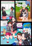  a_love_story_(comic) bbmbbf comic game_freak gloria_(pokemon) marnie_(pokemon) morpeko nintendo palcomix pokemon pokepornlive scorbunny toon.wtf yuri_haven 