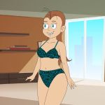 bra braces luan_loud panties the_loud_house