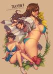  2_girls alluring bikini hot ibanen josie_rizal katarina_alves namco pin-up tekken tekken_7 