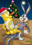 anal ass bugs_bunny candy_cane christmas couch cowgirl_position crossover cum cum_in_mouth drawn_together handjob just_cartoon_dicks looney_tunes merrie_melodies wooldoor_sockbat yaoi