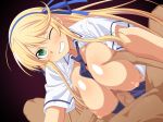 big_breasts blonde_hair chikuishi katsuragi_(senran_kagura) senran_kagura senran_kagura_(series) sexy_body