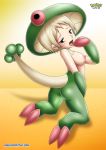 1girl bbmbbf breloom cosplay nintendo palcomix pokemon pokepornlive