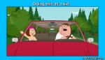 bouncing_breasts car family_guy funny gif guido_l meg_griffin peter_griffin