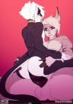  anal anal_penetration anthro ass duo erection felid feline furry girly lynx male male/male mammal nude penetration sex simple_background smile spread_legs spreading testicles tsudamaku 