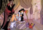 aladdin_(series) big_breasts breasts cuckold cum cum_inside from_behind hypnosis jafar mind_control nipples penetration princess_jasmine public_sex vaginal vaginal_penetration