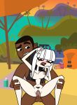  cartoon_network crimson_(the_ridonculous_race) goth mrchillie mrchillie_(artist) oc outdoor_sex the_ridonculous_race total_drama_island vaginal 