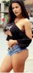 al_fondo_hay_sitio ass big_ass big_breasts brown_hair edit latina monica_sanchez rosario_charito_flores short_shorts voluptuous