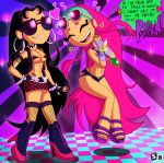  blackfire breasts shadman starfire teen_titans watermark web_address web_address_without_path 