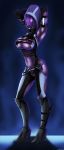 1girl alien breasts female female_alien mass_effect shadman standing tali'zorah_nar_rayya watermark web_address web_address_without_path