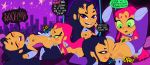  blackfire shadman starfire teen_titans text watermark web_address web_address_without_path 