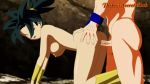 1girl dragon_ball dragon_ball_super gif kefla male son_goku straight tagme