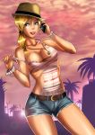 alluring blonde_hair breasts grand_theft_auto grand_theft_auto_v hat shadman tracey_de_santa watermark web_address web_address_without_path