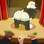 ass ass brian_griffin dog family_guy mooning