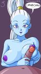 1girl angel_(dragon_ball) champa cum cumshot dragon_ball dragon_ball_super feline thethickness vados