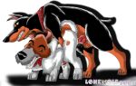  disney dodger dodger_(oliver_and_company) lonewolf oliver_and_company roscoe roscoe_(oliver_and_company) yaoi 