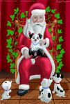 101_dalmatians cadpig disney lucky rolly santa_claus two-tone twotone