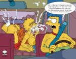 69 angry ass bart_simpson breasts car cleavage cum incest lisa_simpson marge_simpson penis squirting the_fear the_simpsons yellow_skin