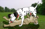 101_dalmatians 69 crossover disney fellatio lady_and_the_tramp male_only mutual_fellatio oral photo_background pongo tramp_(lady_and_the_tramp) yaoi