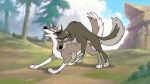  aleu_(balto) balto_(character) balto_(film) dog doggy_position doggystyle gif oha_(artist) vaginal wolf 