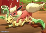  bbmbbf flareon leafeon nintendo palcomix pokemon pokepornlive 