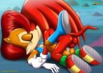 knuckles the echidna from archie comics by bbmbbf
