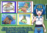 anus baseball baseball_cap baseball_uniform big_ass bikini blue_eyes blue_hair boris_(noborhys) creatures_(company) dark-skinned_female edit freckles fujiyama_(yamandora) game_freak green_eyes green_hair huge_ass humans_of_pokemon lana_(pokemon) mallow_(pokemon) mao_(pokemon) nintendo pokemon pokemon_(anime) pokemon_(game) pokemon_sm pokemon_sun_&_moon ponytail porkyman sportswear suiren_(pokemon) swimsuit text trial_captain